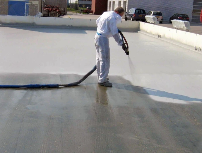 Poly Urea Spray Applied Waterproofing